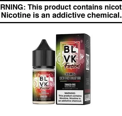 KIWI POM BERRY ICE BY BLVK FUSION SALTS 30ML - Vapejuice
