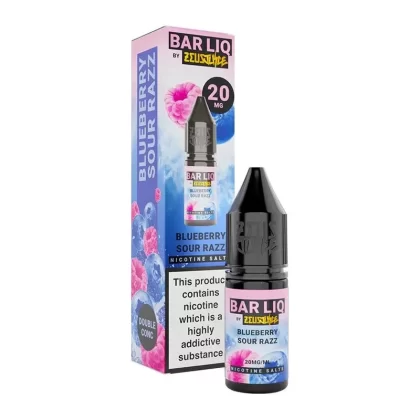 Blueberry Sour Razz By Zeus Juice Bar Liq 10ml - Nicotine Strength#20mg (Salt)>10mg (Salt)>5mg (Salt) (C7ACA1)