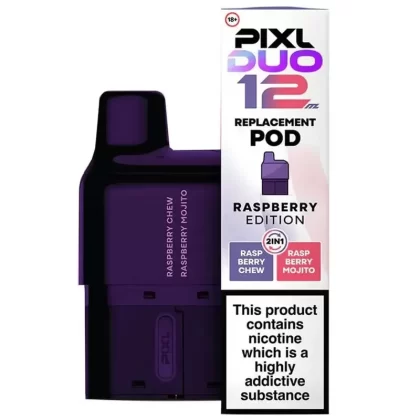 Pixl Duo 12 Replacement Pod Raspberry Edition - Vape Store
