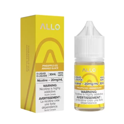 Allo E-Liquid Pineapple Ice - STRENGTH#20MG>20MG (ONT-TAX)