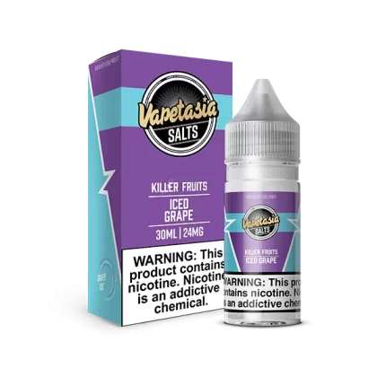 Vapetasia Killer Fruits Salt Iced Grape eJuice - Vape Product; Vape Product, Vape Product (6D5021)