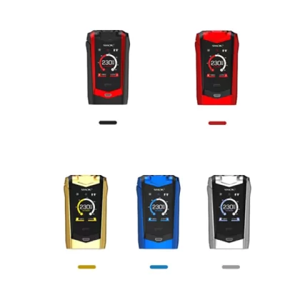 SMOK SPECIES 230W Touch Screen Box Mod with Dual 18650 Batteries - GoldBlack