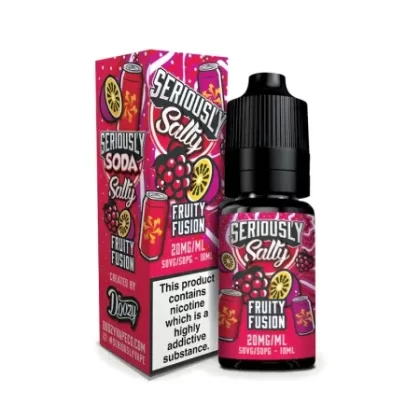 Doozy Salts Seriously Soda Eliquid – Fruity Fusion