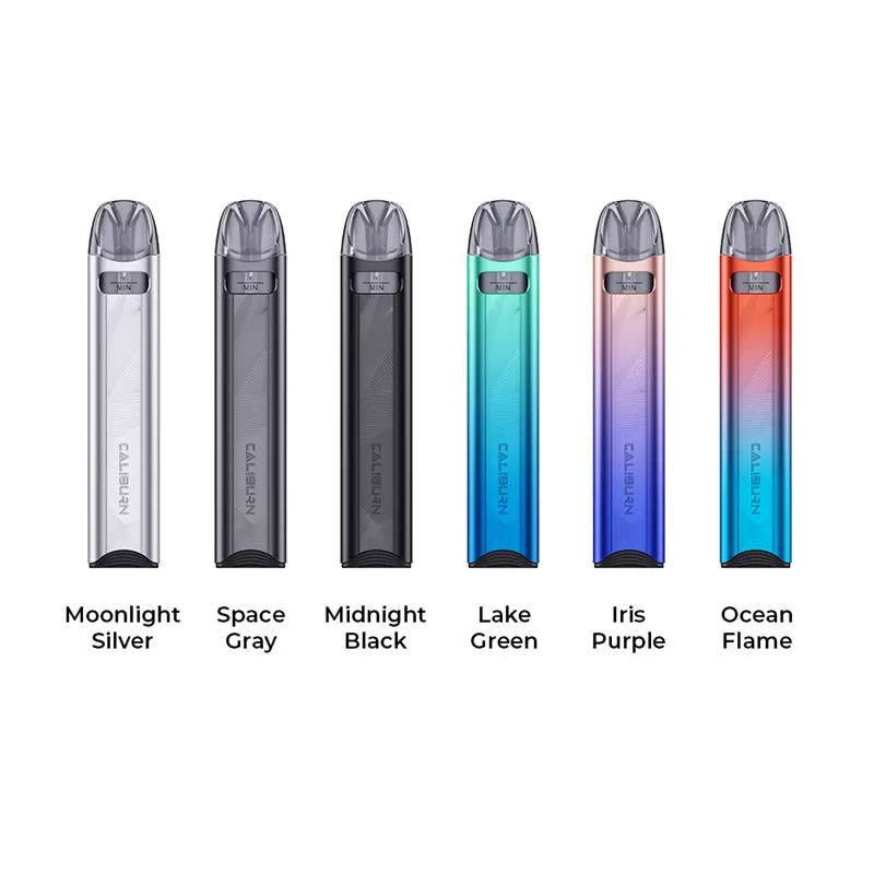 Uwell Caliburn A3S Pod Kit 520mAh - Lake Green - Image 2