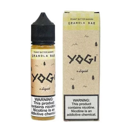 Yogi E-Liquid | Peanut Butter Banana Granola Bar - Nicotine#6mg>3mg>0mg