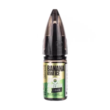 Banana Kiwi Ice Nic Salt E-Liquid by Riot Squad Bar Edtn