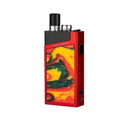 SMOK Trinity Alpha Pod Kit - Red/Yellow Resin