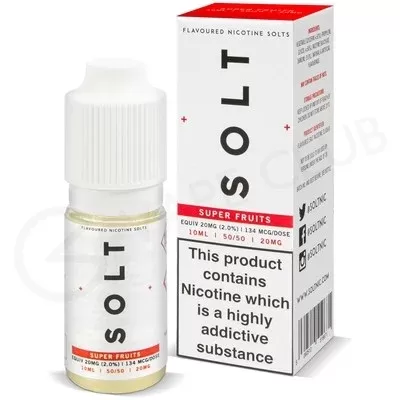 Super Fruits Nic Salt E-Liquid by Solt