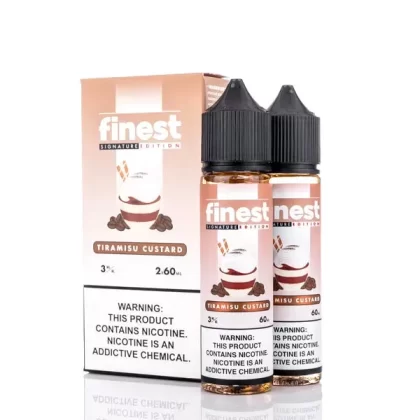 The Finest E-Liquid - Signature Edition - Tiramisu Custard - 120ml (DISCONTINUED) - 3mg
