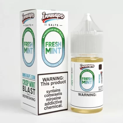 Fresh Mint SALT – Innevape E-Liquids – 30mL Made in USA Vape - Vape Product; Vape Product, Vape Product