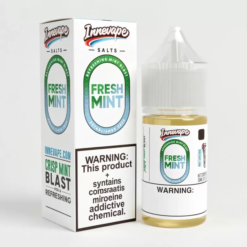 Fresh Mint SALT – Innevape E-Liquids – 30mL Made in USA Vape - Vape Product; Vape Product, Vape Product