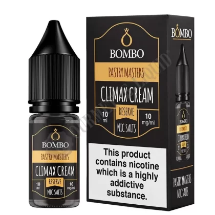 Climax Cream Reserve by Bombo Pastry Masters – Nic Salt