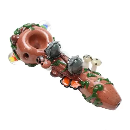 Empire Glassworks Small Hootie’s Forest Spoon Pipe - Vape Store