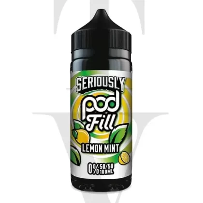 SERIOUSLY POD FILL LEMON MINT SHORTFILL E-LIQUID
