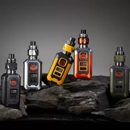VAPORESSO ARMOUR MAX 220W - Color#BLACK>YELLOW>SILVER>GREEN