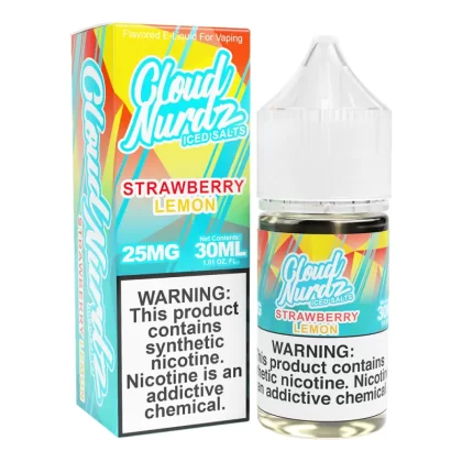 Strawberry Lemon by Cloud Nurdz Salts 30ml 50mg
