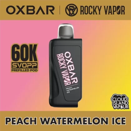 Rocky Vapor Oxbar Svopp 60K Pod Pack – Peach Watermelon Ice