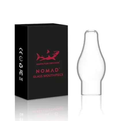 Hamilton Nomad Battery Glass Mouthpiece - Color#Clear