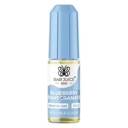 Bar Juice 5000 Blueberry Pomegranate Nic Salt Vape Juice 10ml - Strength#10mg>20mg