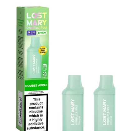 Double Apple Lost Mary BM600 Pods (x2) - 88Vape