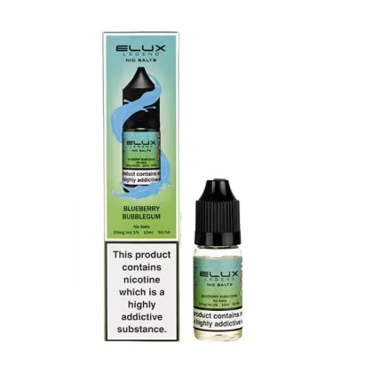 Blueberry Bubblegum Nic Salt E-Liquid by Elux Legend - Vape Product, Vape Product