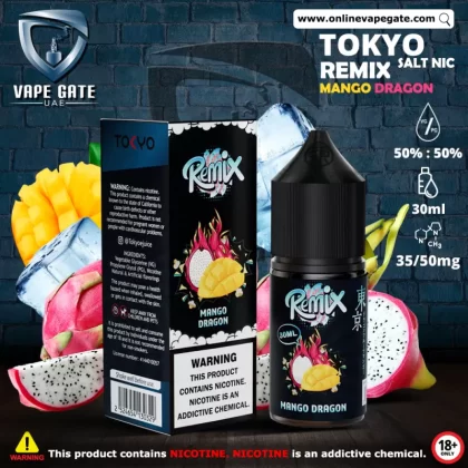 Tokyo Remix Mango Dragon Saltnic 30ml - 50 mg / 30 ml