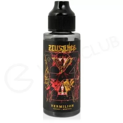 Vermilion Shortfill E-Liquid by Zeus Juice 100ml