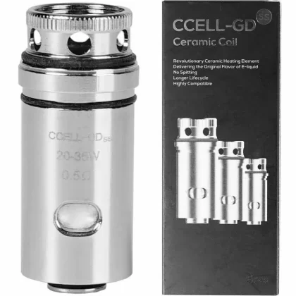 Vaporesso CCELL – GD Ceramic SS 0.5 Or 0.6 Ohm