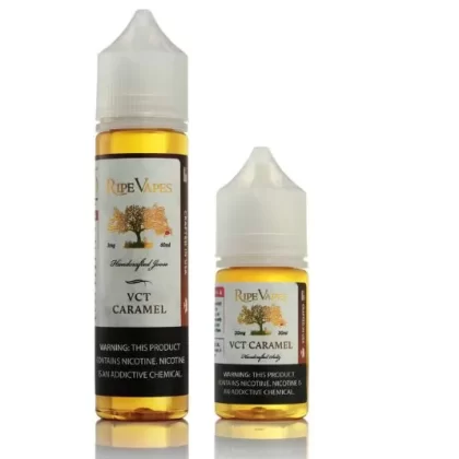 VCT Caramel 30ml SaltNic by Ripe Vape - 30 mg / 30 ml