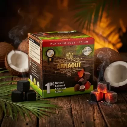 Arnaout – Natural Coconut Charcoal – 1Kg - Vape Product, Vape Product