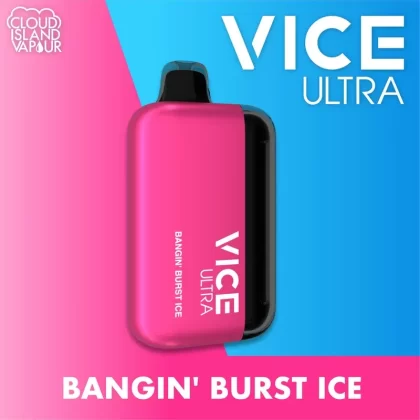 VICE ULTRA 60K Disposable Vape – Bangin’ Burst Ice - Strength#20mg