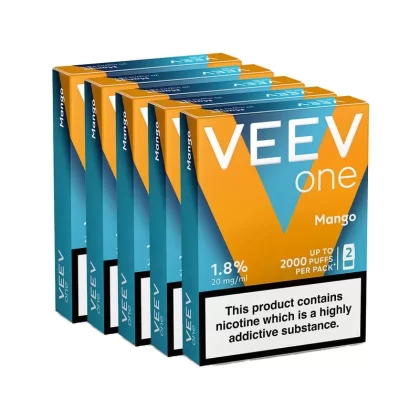 VEEV ONE Mango Pod Bundle (5 Packs) - Ejuicewarehouse