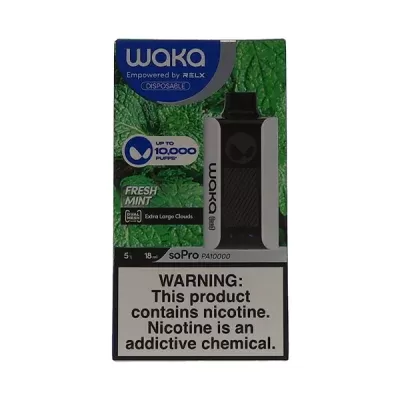 Waka Fresh Mint SoPro 10000 Disposable Vape
