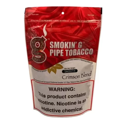 Smokin’ G Smooth Crimson Pipe Tobacco