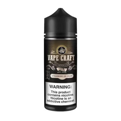 Vape Craft Strawberry Ice Cream eJuice - Vape Product, Vape Product; Vape Product, Vape Product (755A1A)