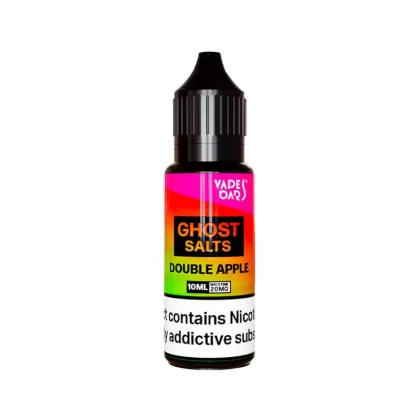 Vapes Bars Ghost Salts Double Apple Nic Salt - 10 Pack - 10mg
