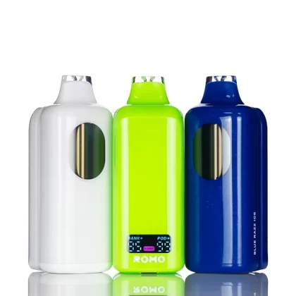 ROMO Hex 50K 50000 Puffs Disposable Kit - Blue Razz Ice
