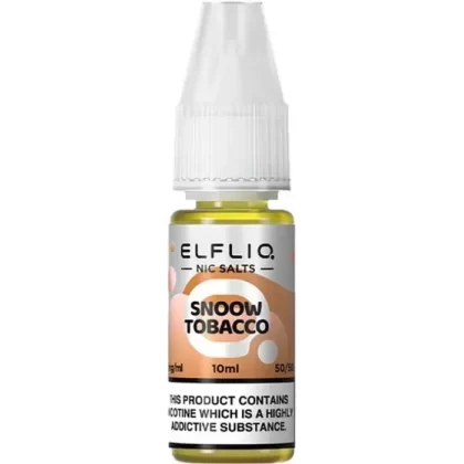 Snoow Tobacco By Elfbar Elfliq Nic Salt 10ml - 5mg
