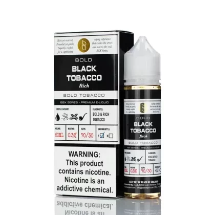 BSX Vapor E-Liquid - Black Tobacco - 60ml