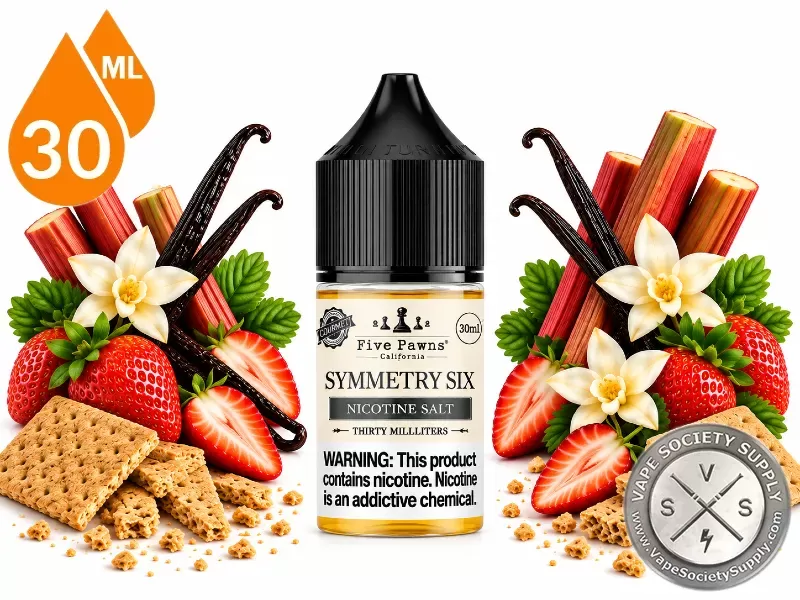 Symmetry Six Five Pawns Salt 30ml