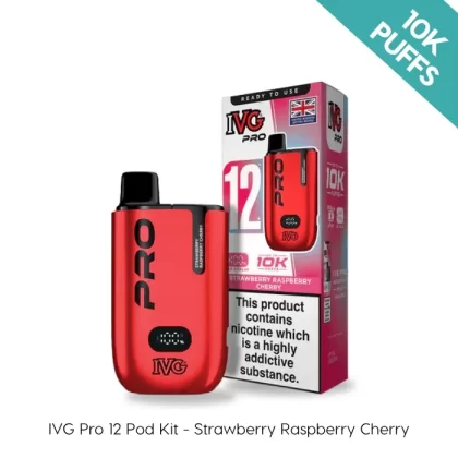 Strawberry Raspberry Cherry – IVG PRO 12 Prefilled Kit