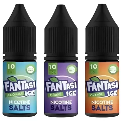 Fantasi Ice 10ml Nic Salt E-Liquid 10mg | Pack of 10
