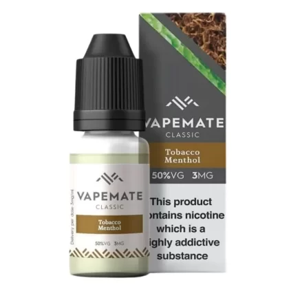 Tobacco Menthol E-Liquid by Vapemate (10ml) - 18mg