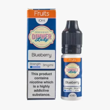 Blueberry 50/50 E-Liquid by Dinner Lady - 6mg