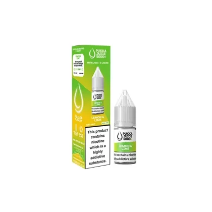 Pukka Juice Lemon & Lime 5000 E Liquid - Nicotine Strength#20mg>10mg (6656FF)