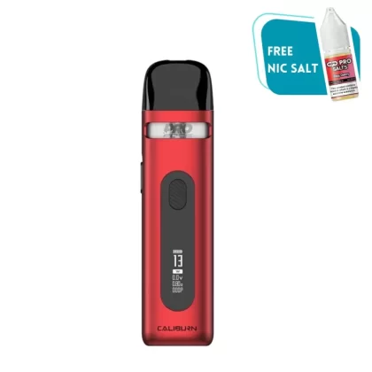 Uwell Caliburn X Pod Kit - Silver Moonlight