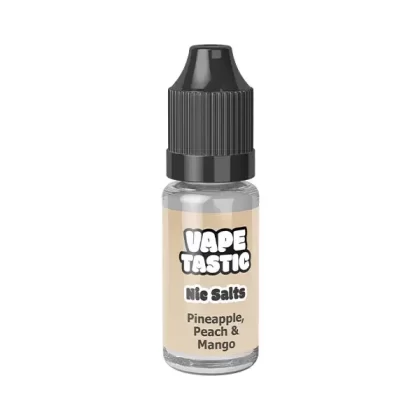 Pineapple Peach & Mango Nic Salts By Vapetastic 10ml - 5mg