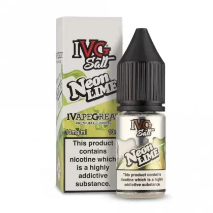 IVG Neon Lime Nic Salts E Liquid (10ml)