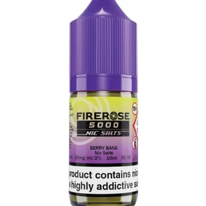 Berry Bang Elux Firerose 5000 Nic Salt E-Liquid