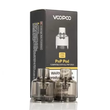 VOOPOO PNP EMPTY REPLACEMENT POD TANK – 2PCS - Vapebar Pk